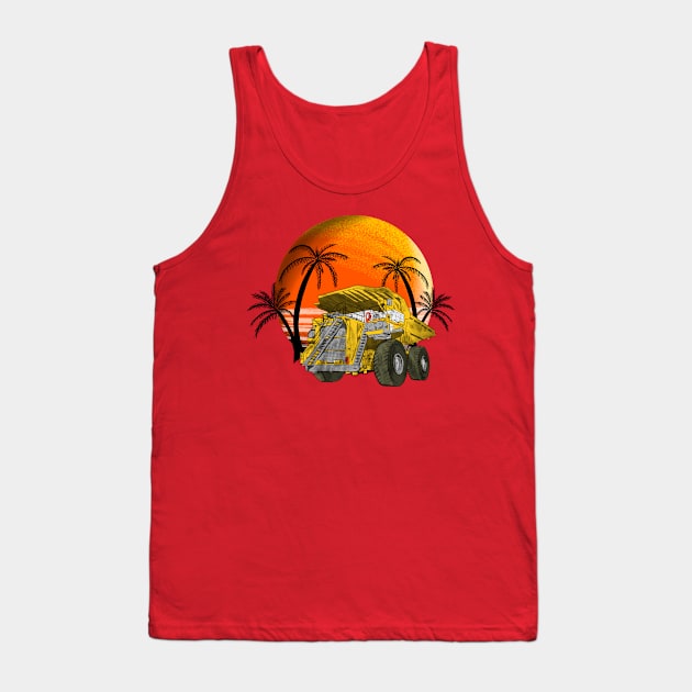 dump truck mining truck Tank Top by damnoverload